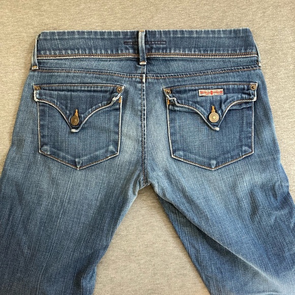 Trendy Hudson Jeans Collin Flap Skinny Jeans Size 26 - Picture 6 of 12